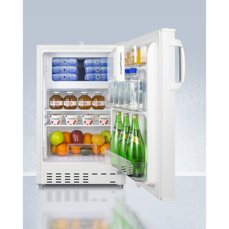 Accucold 20" Wide Built-in Refrigerator-Freezer, ADA Compliant ADA302RFZ